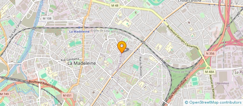 localisation de l'entreprise IMAGIP ET ASSOCIES à MARCQ-EN-BARŒUL