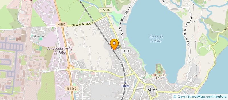 localisation de l'entreprise IMAGIQUE  ISTRES