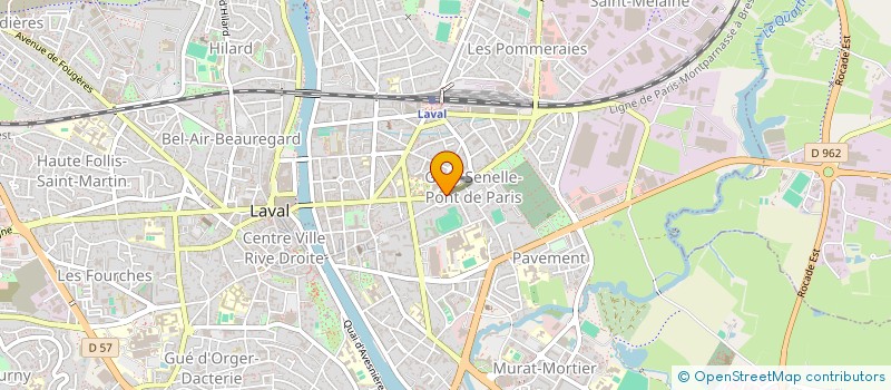 localisation de l'entreprise IMAGIS à LAVAL