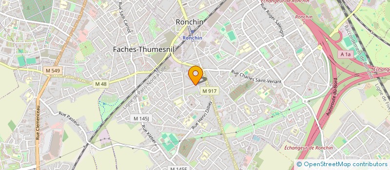 localisation de l'entreprise IMAGISSONS  FACHES-THUMESNIL