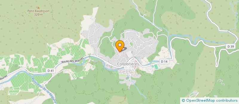 localisation de l'entreprise IMAGISTA à COLLOBRIERES