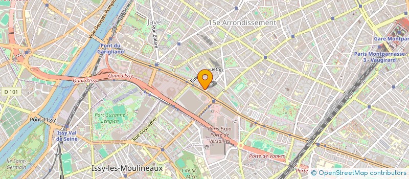 localisation de l'entreprise IMAGIWEB COMMUNICATION  PARIS