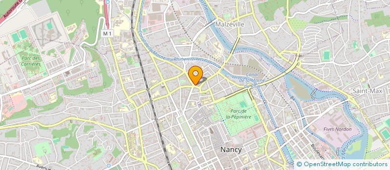 localisation de l'entreprise IMAGN'ACTION à NANCY