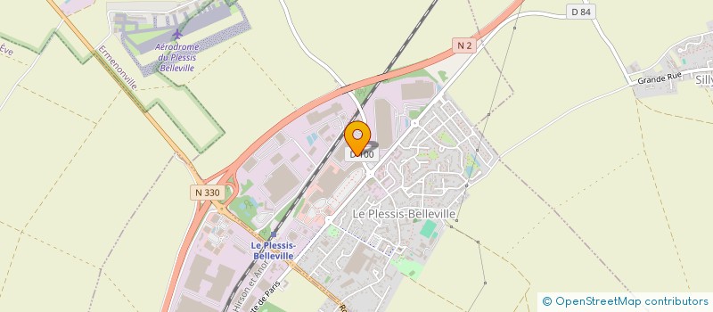 localisation de l'entreprise IMAGNA  LE PLESSIS-BELLEVILLE