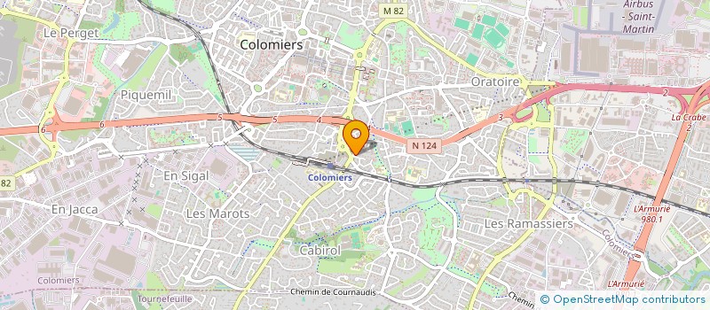 localisation de l'entreprise IMAGO à COLOMIERS