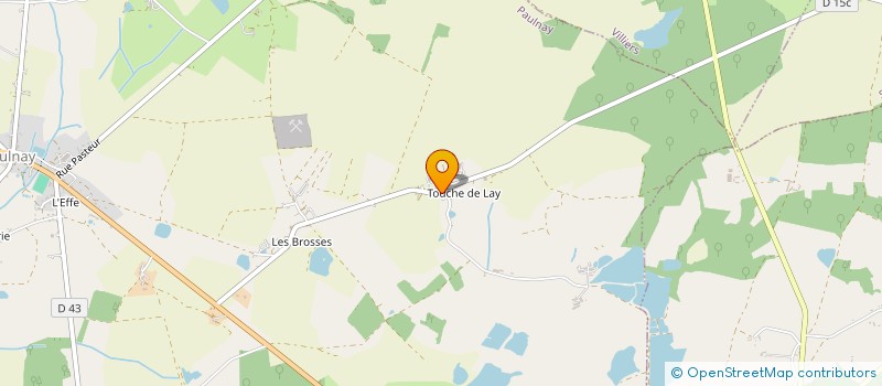localisation de l'entreprise IMAGO à PAULNAY