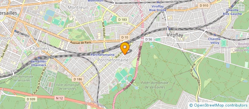 localisation de l'entreprise IMAGO 9 à VERSAILLES
