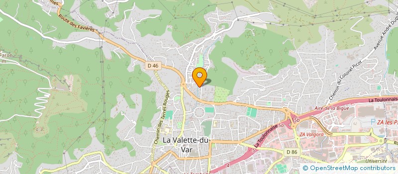 localisation de l'entreprise IMAGO  LA VALETTE-DU-VAR