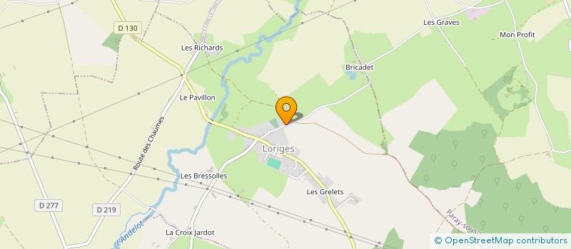 localisation de l'entreprise IMAGO DEVELOPPEMENT à LORIGES
