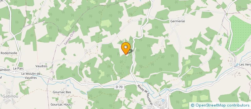localisation de l'entreprise IMAGO MANAGEMENT à SAINTE-ORSE