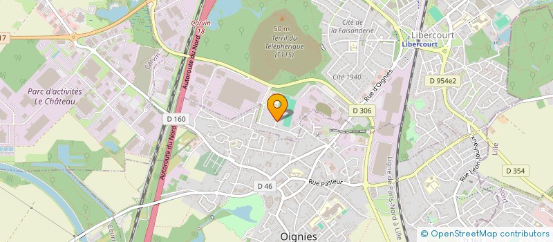 localisation de l'entreprise IMAGO PROD  LIBERCOURT