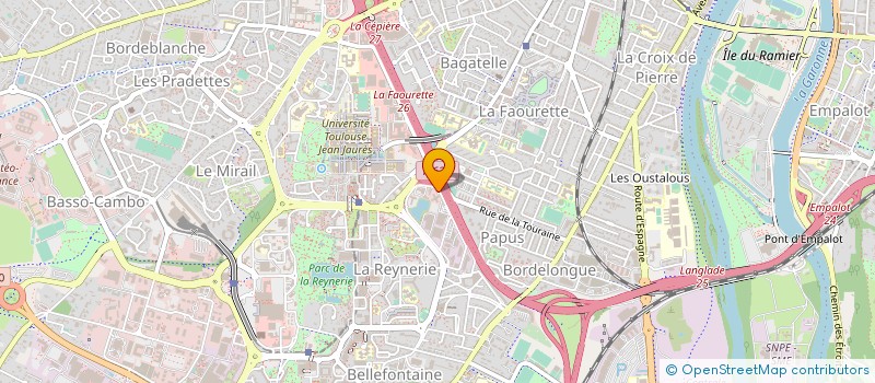 localisation de l'entreprise IMAGO SERVICES à TOULOUSE