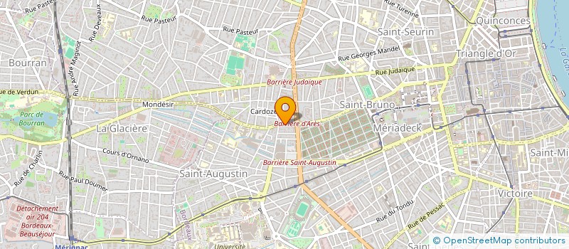 localisation de l'entreprise IMAGO SMPH à BORDEAUX