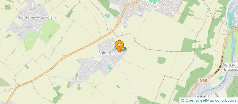 localisation de l'entreprise IMAGONEM à SOINDRES