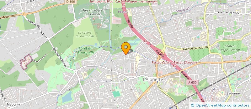 localisation de l'entreprise IMAGORI ARCHITECTURE à ARRADON