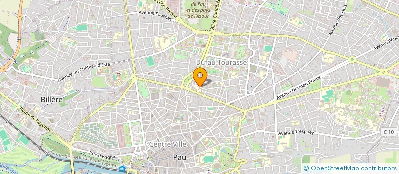 localisation de l'entreprise IMAGOYA à PAU
