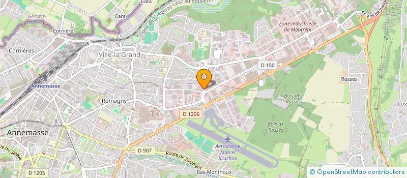 localisation de l'entreprise IMAGRAPH  ANNEMASSE