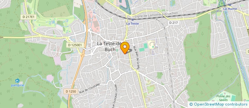 localisation de l'entreprise IMAGY à LA TESTE-DE-BUCH