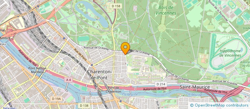 localisation de l'entreprise IMAGYN ELLE  SAINT-MAURICE