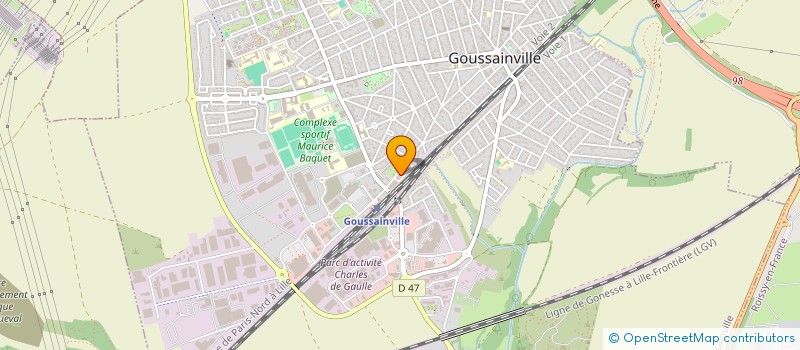 localisation de l'entreprise IMAHO DISTRIBUTION  GOUSSAINVILLE