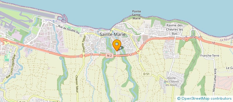 localisation de l'entreprise IMAHO JULIEN  SAINTE-MARIE