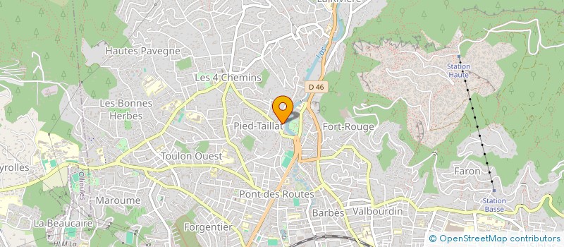 localisation de l'entreprise IMAIA  TOULON