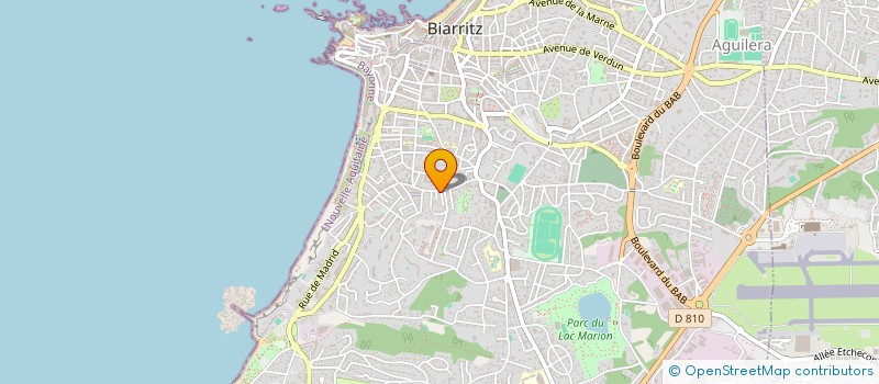 localisation de l'entreprise IMAIAK à BIARRITZ