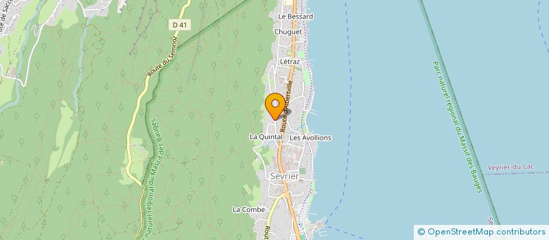 localisation de l'entreprise IMAJ  SEVRIER