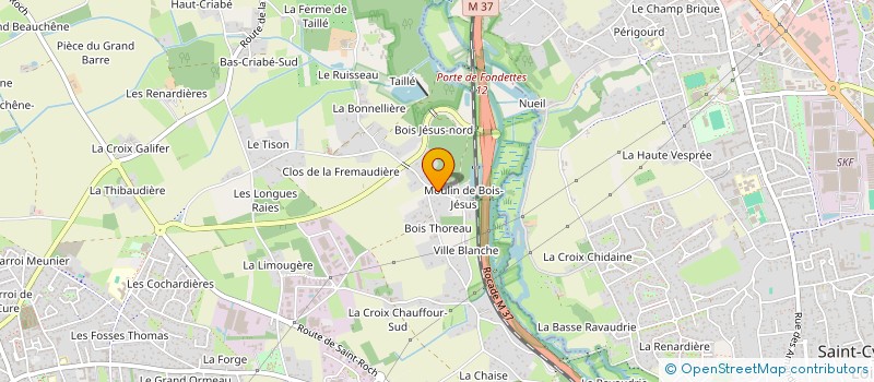 localisation de l'entreprise IMAJ à FONDETTES