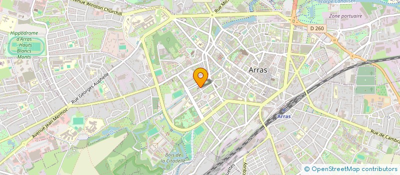 localisation de l'entreprise IMAJE à ARRAS