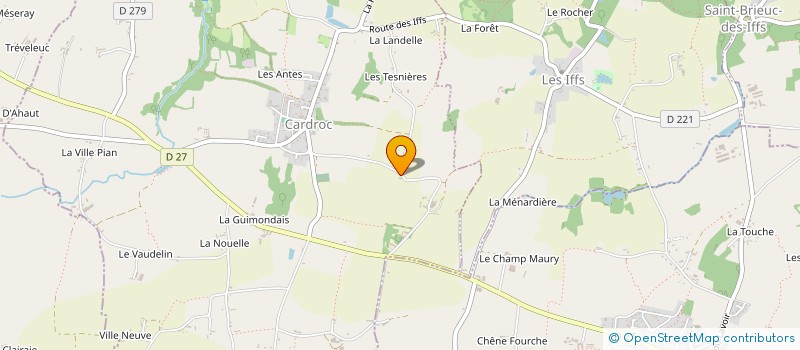 localisation de l'entreprise IMAJE  CARDROC