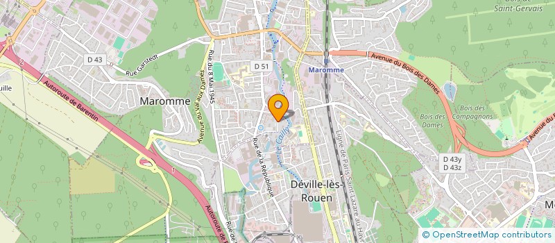 localisation de l'entreprise IMAJEU  MAROMME