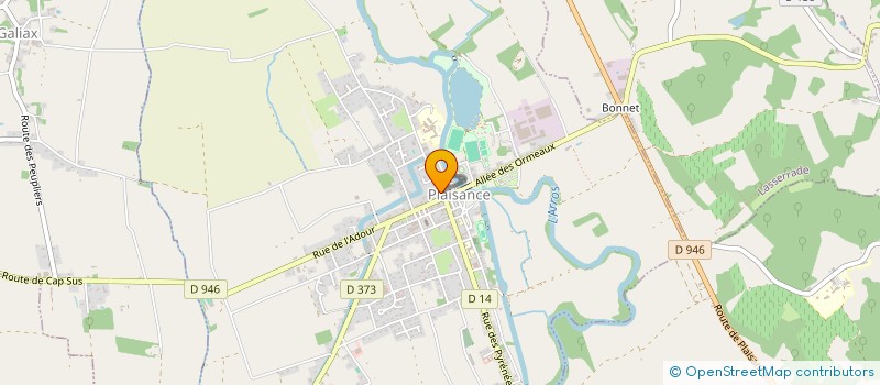 localisation de l'entreprise IMAJON  PLAISANCE