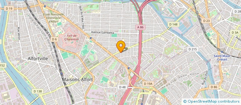 localisation de l'entreprise IMAK à MAISONS-ALFORT