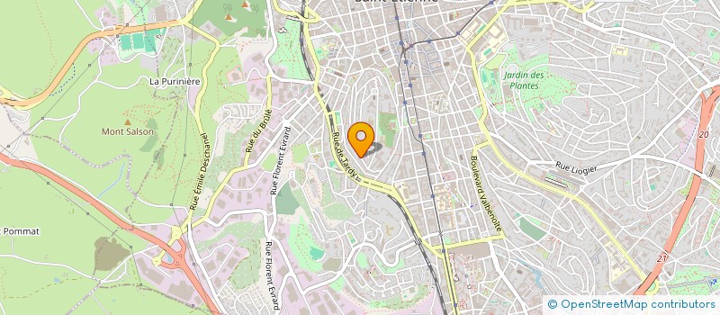 localisation de l'entreprise IMAK  SAINT-ETIENNE