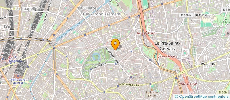 localisation de l'entreprise IMAKORP  PARIS