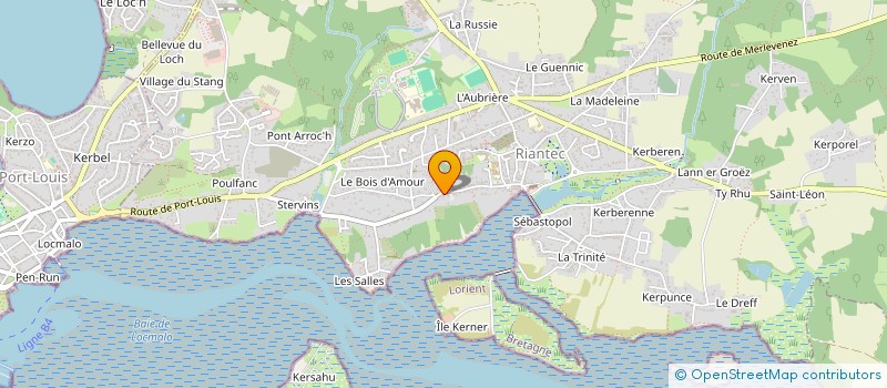 localisation de l'entreprise IMALMY  RIANTEC