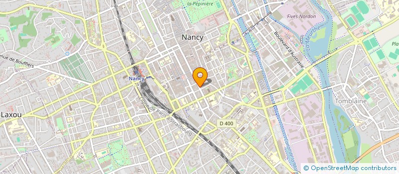 localisation de l'entreprise IMALO  NANCY