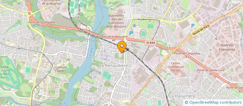localisation de l'entreprise IMALOU STUDIO à NANTES
