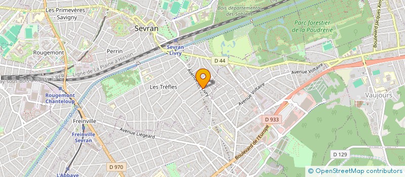 localisation de l'entreprise IMAM 27 à SEVRAN
