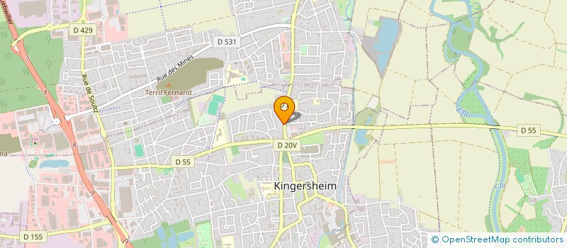 localisation de l'entreprise IMAM ALI AS  KINGERSHEIM