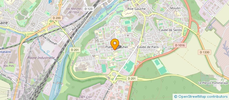 localisation de l'entreprise IMAM MARKET à CREIL