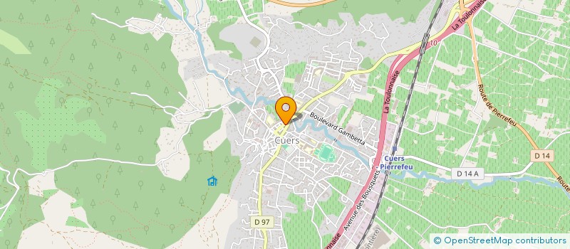 localisation de l'entreprise IMAN IMMO  CUERS