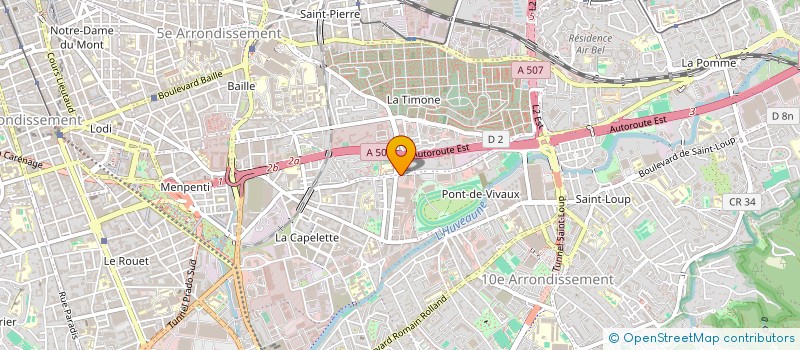 localisation de l'entreprise IMAN IMMOBILIER à MARSEILLE