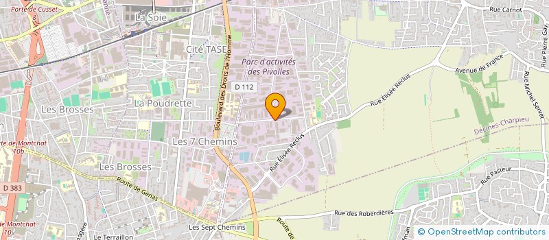 localisation de l'entreprise IMAN PACK FRANCE à DECINES-CHARPIEU