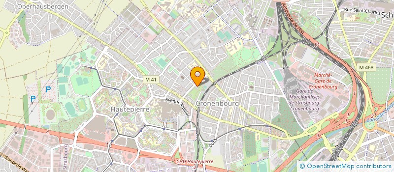 localisation de l'entreprise IMANA VOLLEY STRASBOURG à STRASBOURG