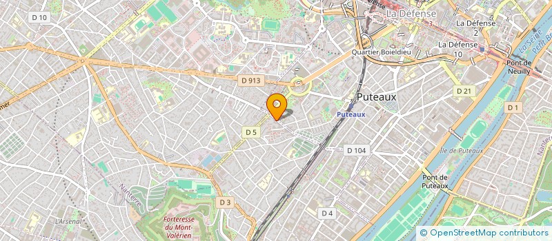 localisation de l'entreprise IMANDARINE CONSULTING à SURESNES