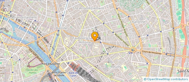 localisation de l'entreprise IMANE à PARIS 11
