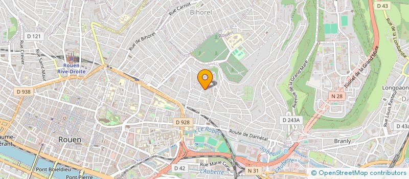 localisation de l'entreprise IMANE CARA à ROUEN