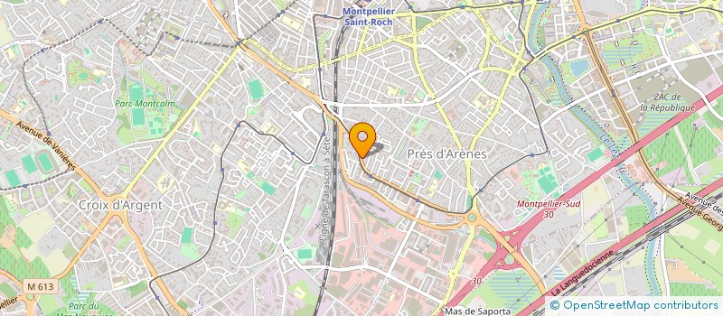 localisation de l'entreprise IMANE HOLDING à MONTPELLIER